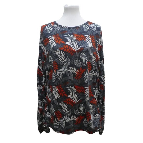 Hang Ten UV Sunray Sun Protection UPF 50+ Long Sleeve Top Womens Medium - Picture 1 of 7